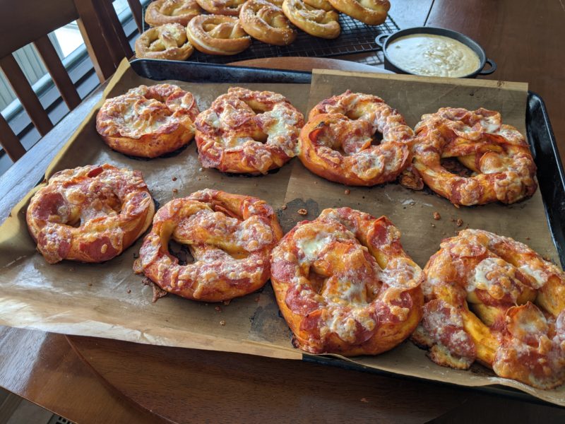 Salted Pretzels & Pizza Pretzels » RecipeCollage.com » September 15, 2025
