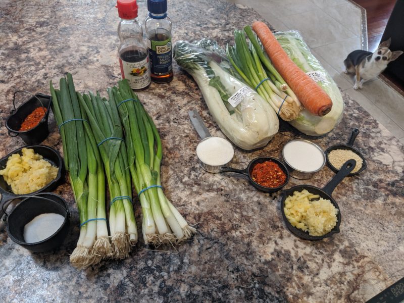 Cabbage Kimchi » RecipeCollage.com » September 16, 2025