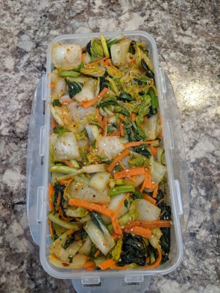 Cabbage Kimchi » RecipeCollage.com » September 16, 2025