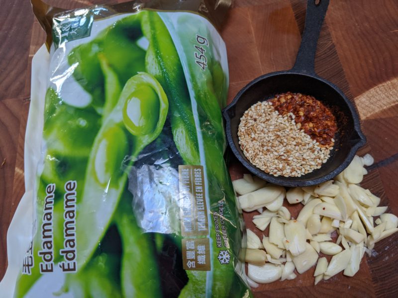 Garlic Chili Edamame » RecipeCollage.com » September 15, 2025