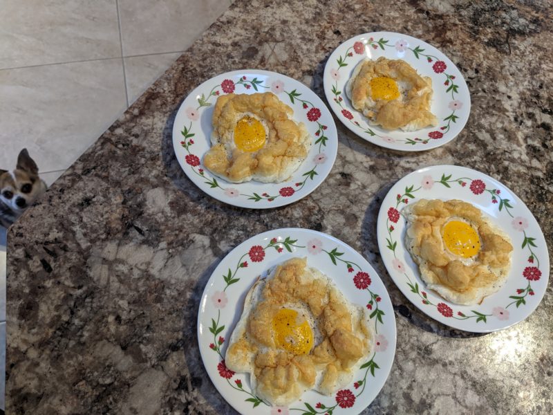 Cloud Eggs » RecipeCollage.com » September 15, 2025