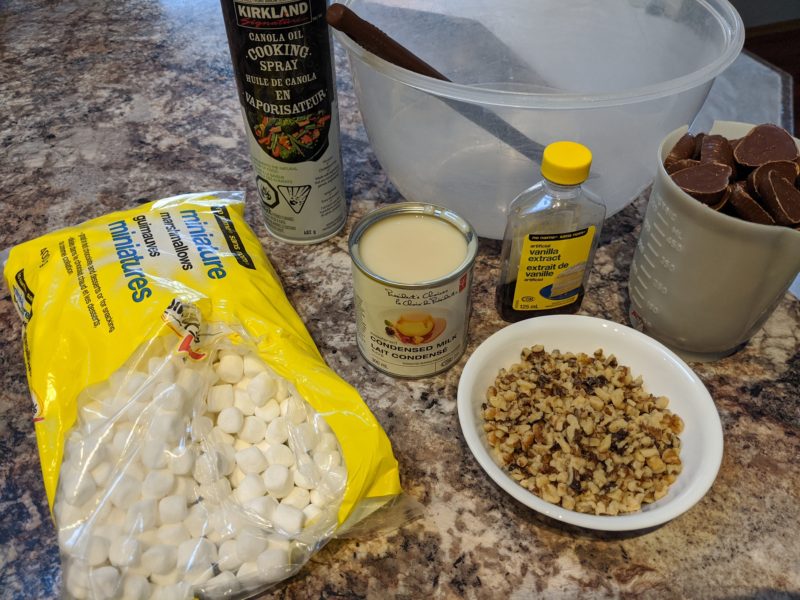 Rocky Road Fudge » RecipeCollage.com » September 15, 2025