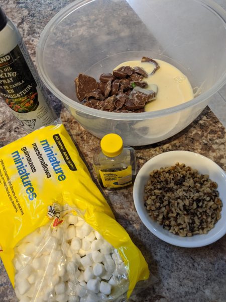 Rocky Road Fudge » RecipeCollage.com » September 15, 2025