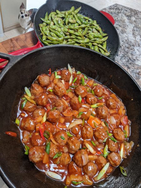 Sweet n Sour Meatballs » RecipeCollage.com » September 16, 2025