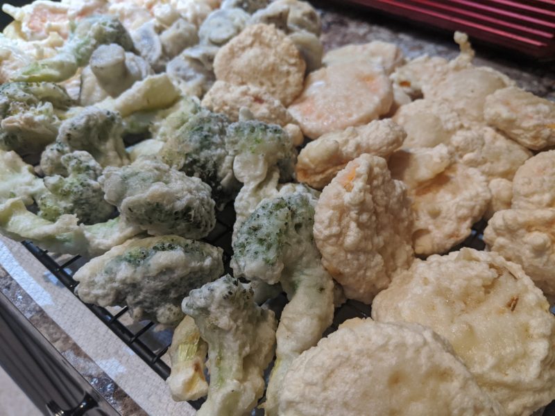 Tempura Vegetables » RecipeCollage.com » September 15, 2025