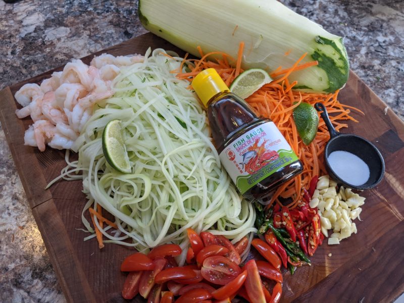 Green Papaya Salad » RecipeCollage.com » September 15, 2025