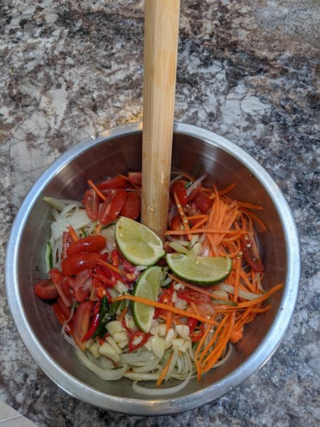 Green Papaya Salad » RecipeCollage.com » September 15, 2025