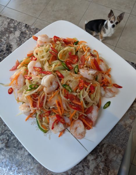 Green Papaya Salad » RecipeCollage.com » September 15, 2025
