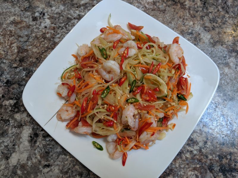 Green Papaya Salad » RecipeCollage.com » September 15, 2025