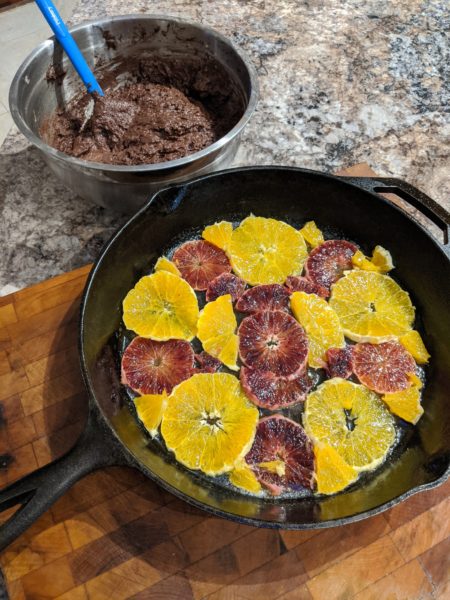 Upside Down Orange Chocolate Cake » RecipeCollage.com » September 15, 2025