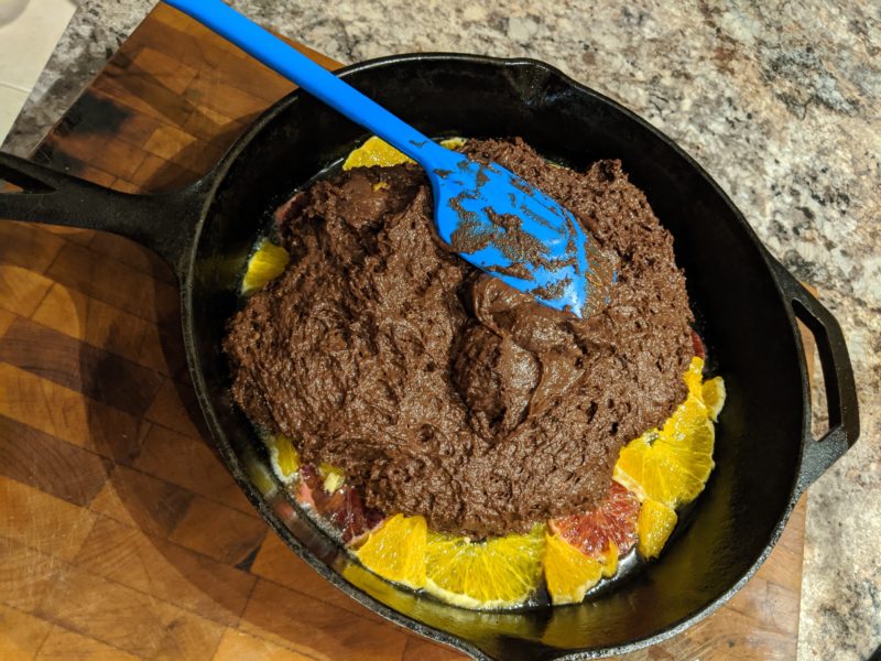 Upside Down Orange Chocolate Cake » RecipeCollage.com » September 15, 2025