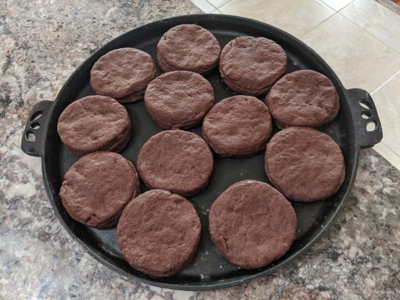 Double Chocolate Sandwich Biscuits » RecipeCollage.com » September 15, 2025