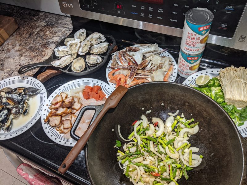 Mixed Seafood Vermicelli » RecipeCollage.com » September 15, 2025
