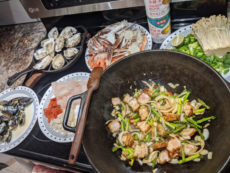 Mixed Seafood Vermicelli » RecipeCollage.com » September 15, 2025