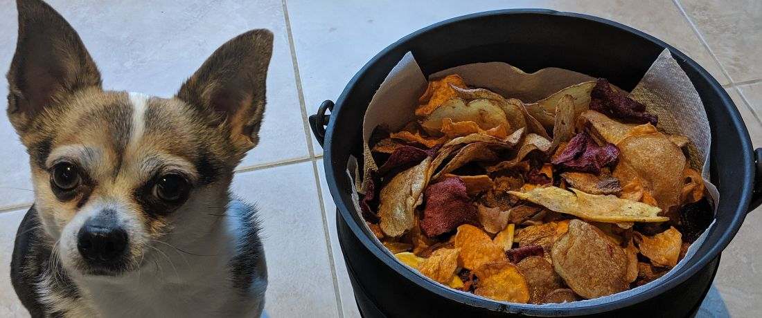 Home » RecipeCollage.com Lucky with Homemade chips