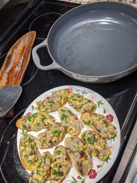 Toasted Baguettes & Shrimp » RecipeCollage.com » September 15, 2025