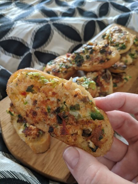 Toasted Baguettes & Shrimp » RecipeCollage.com » September 15, 2025