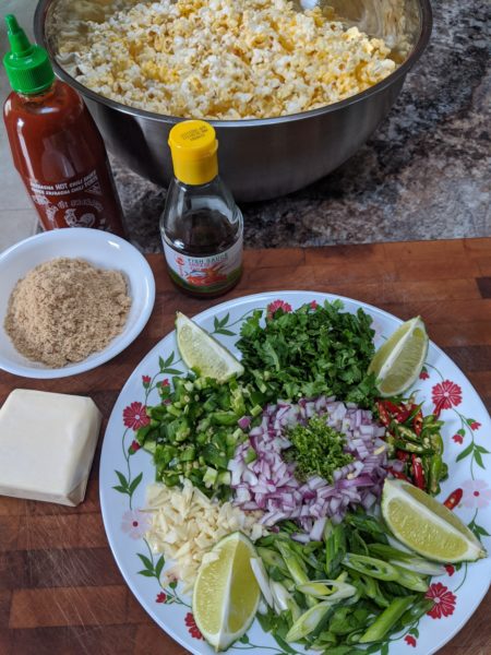 Thai Chili Popcorn » RecipeCollage.com » September 15, 2025