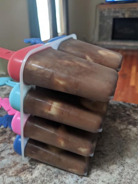 Chocolate Banana Popsicles » RecipeCollage.com » September 15, 2025