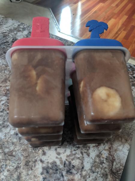 Chocolate Banana Popsicles » RecipeCollage.com » September 15, 2025