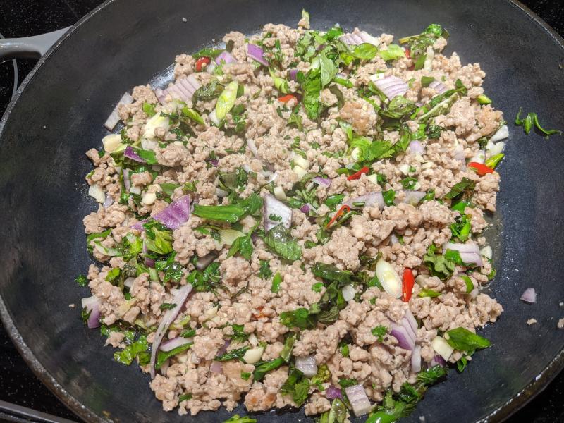 Pork Larb » RecipeCollage.com » September 15, 2025