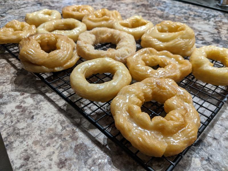 Honey Crullers » RecipeCollage.com » September 15, 2025