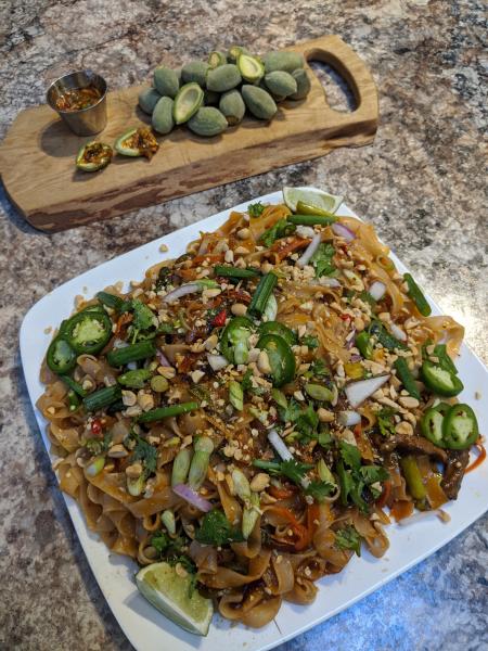 Beef Pad Thai » RecipeCollage.com » September 16, 2025