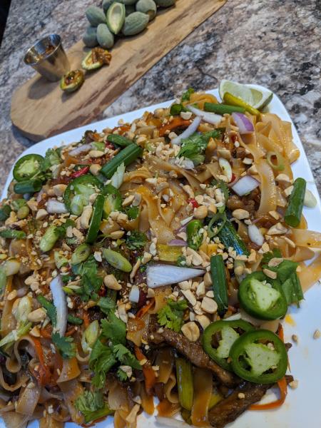 Beef Pad Thai » RecipeCollage.com » September 16, 2025