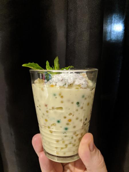 Coconut Tapioca Pudding » RecipeCollage.com » September 15, 2025