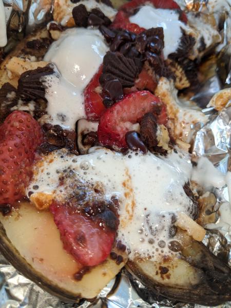 Campfire Banana Boats » RecipeCollage.com » September 15, 2025