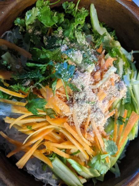 Glass Noodle Salad » RecipeCollage.com » September 16, 2025
