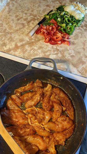 Baked Chicken Fajitas » RecipeCollage.com » September 15, 2025