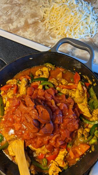 Baked Chicken Fajitas » RecipeCollage.com » September 15, 2025