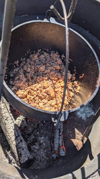 Chili on the Bonfire » RecipeCollage.com » September 15, 2025