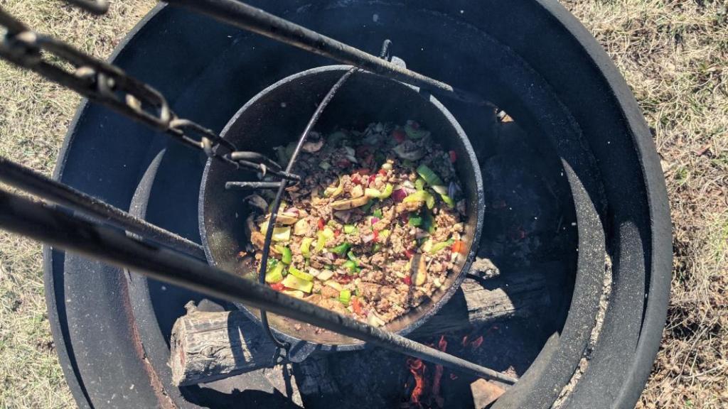 Chili on the Bonfire » RecipeCollage.com » September 15, 2025