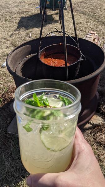 Chili on the Bonfire » RecipeCollage.com » September 15, 2025