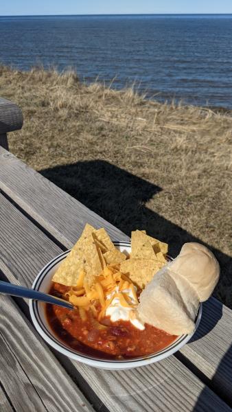 Chili on the Bonfire » RecipeCollage.com » September 15, 2025
