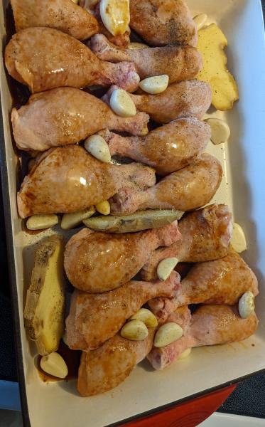 Honey Ginger Chicken » RecipeCollage.com » September 16, 2025