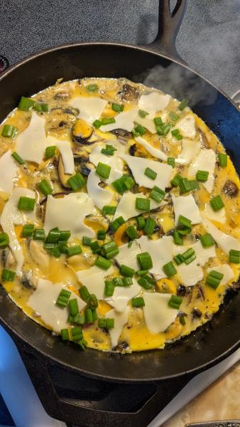Mussel Fritatta » RecipeCollage.com » September 15, 2025